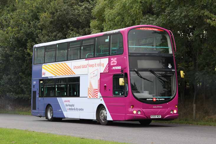 First Potteries Volvo B7TL Wright 32635